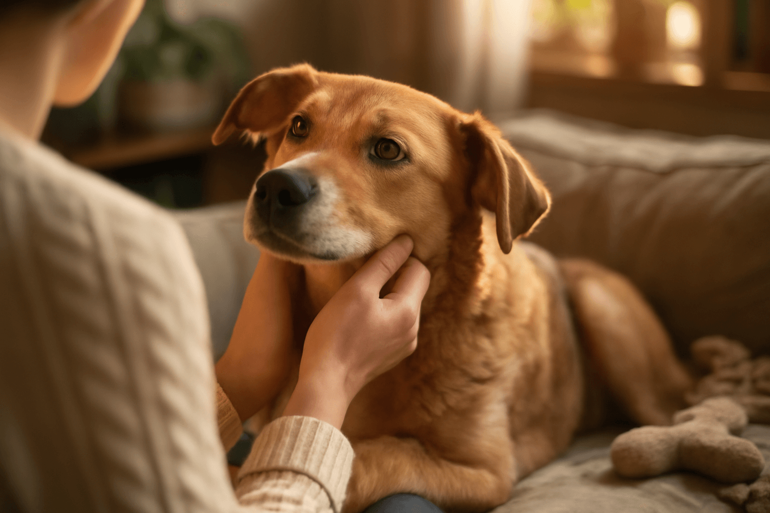 Zachranena fenka coconut po ztrate maminky znovu nasla stest 1768309260008