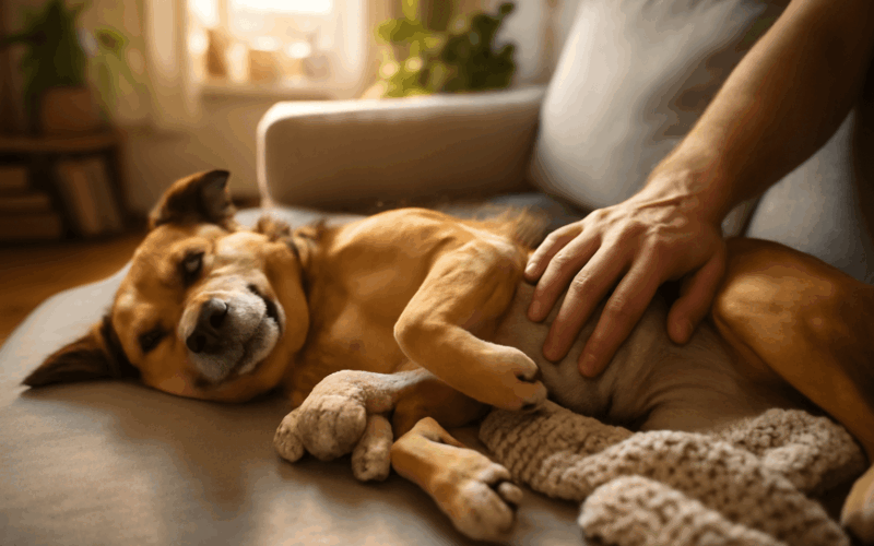 7 priznaku ze se zachraneny pes konecne citi bezpecne 1771419712331