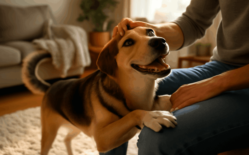 7 zpusobu jak nam pes dava najevo ze je stastny aniz by stek 1769950857002