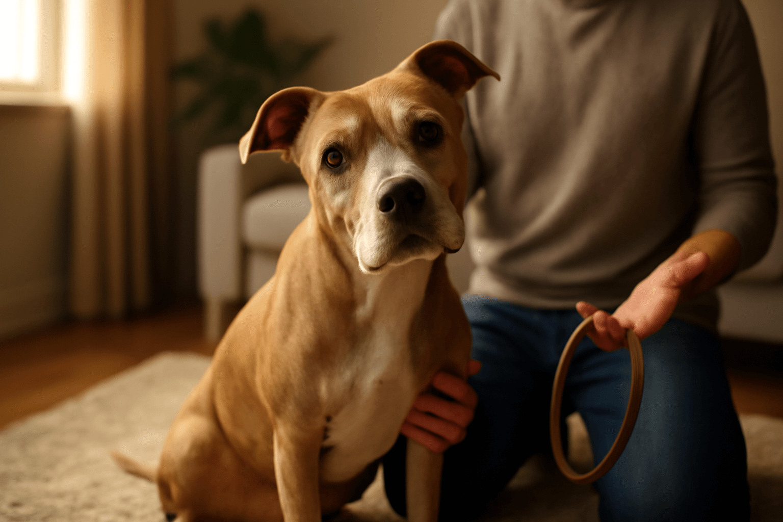 Charli nasloucha jako opravdova pacientka pitbullka ktera jd 1770231669835