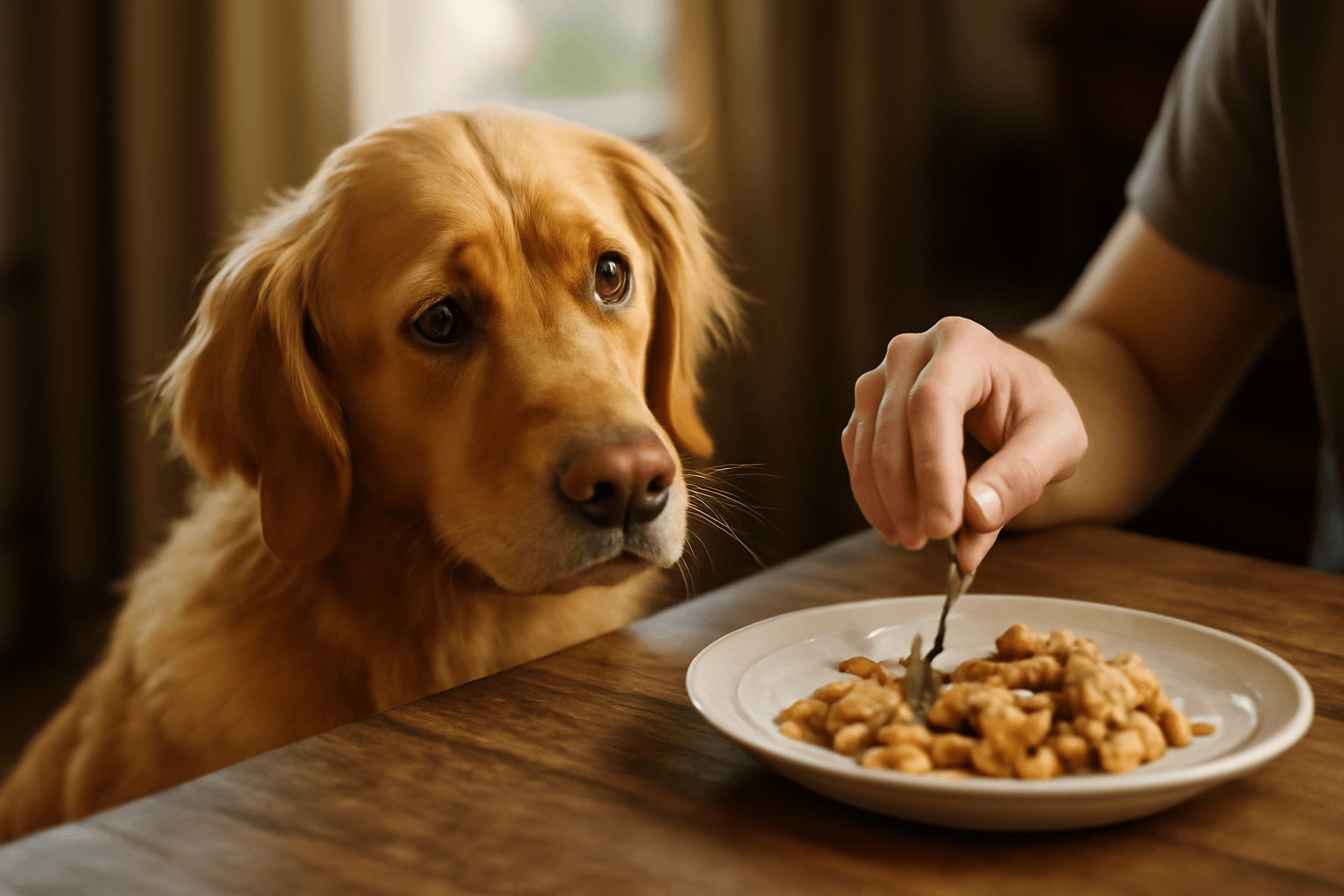 Gamja zlaty retrivr nasadi smutny postranni pohled a vzdy to 1772197320142