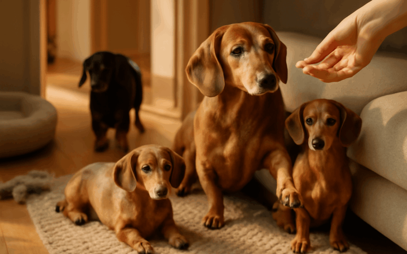 Halley kate a jeji ctyri jezevcici slepy rusty netrpelive ce 1771970517657