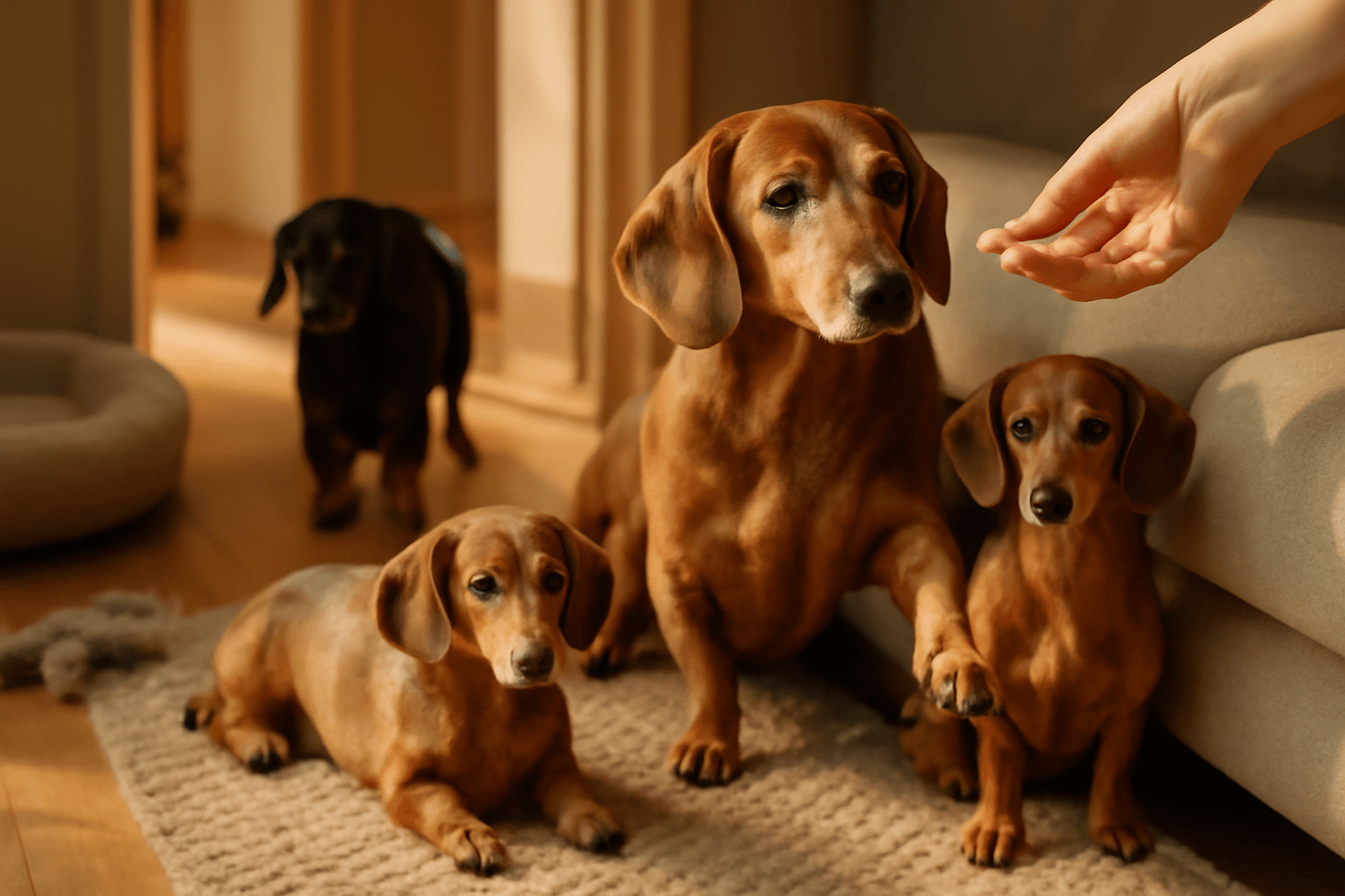 Halley kate a jeji ctyri jezevcici slepy rusty netrpelive ce 1771970517657