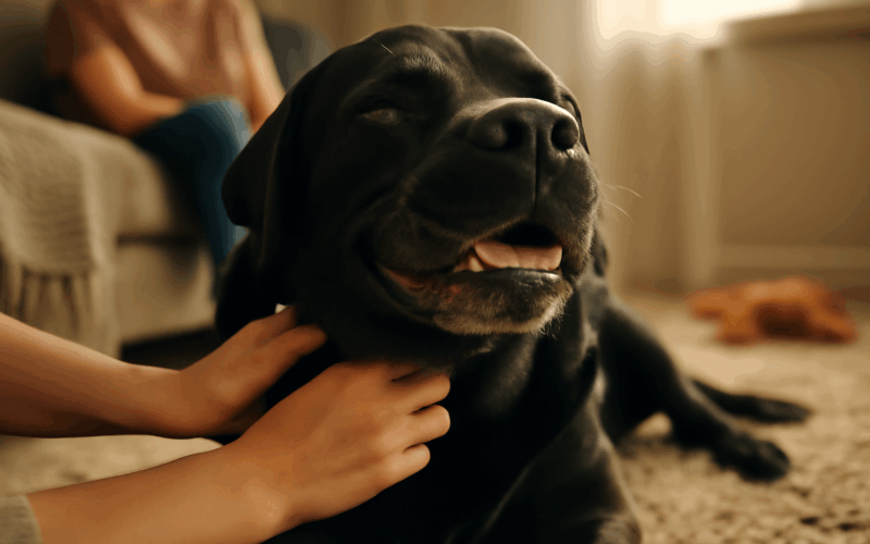 Jak poznat ze je vas cerny labrador spokojeny nekdy zni jako 1771887698511