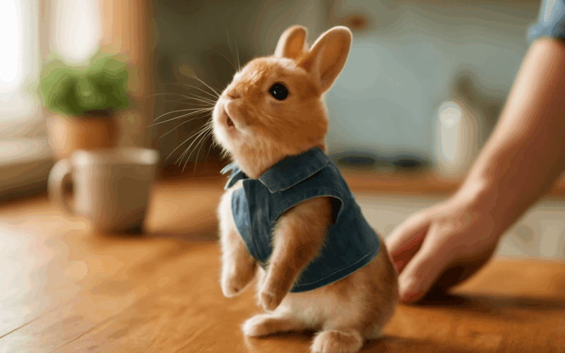 Maly kralicek jako z pohadky reesy ktery na povel vstava jak 1770123661788