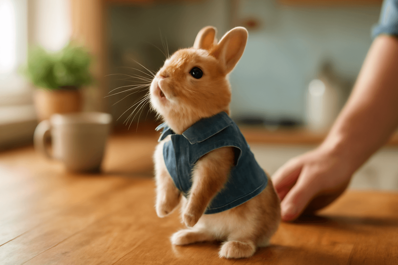 Maly kralicek jako z pohadky reesy ktery na povel vstava jak 1770123661788