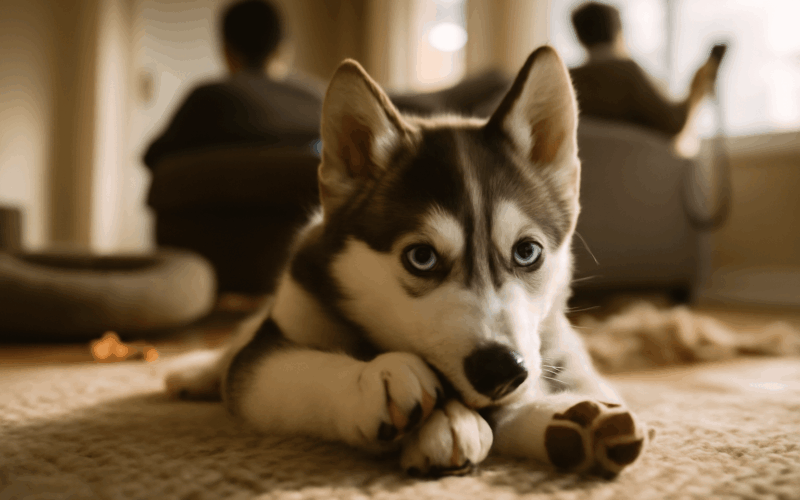 Najali huskyho jako hlidace a loki misto toho zvyka svoje tl 1771477306863