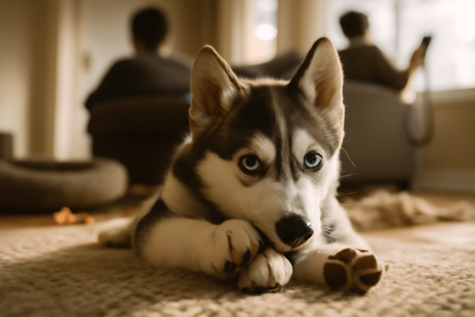 Najali huskyho jako hlidace a loki misto toho zvyka svoje tl 1771477306863