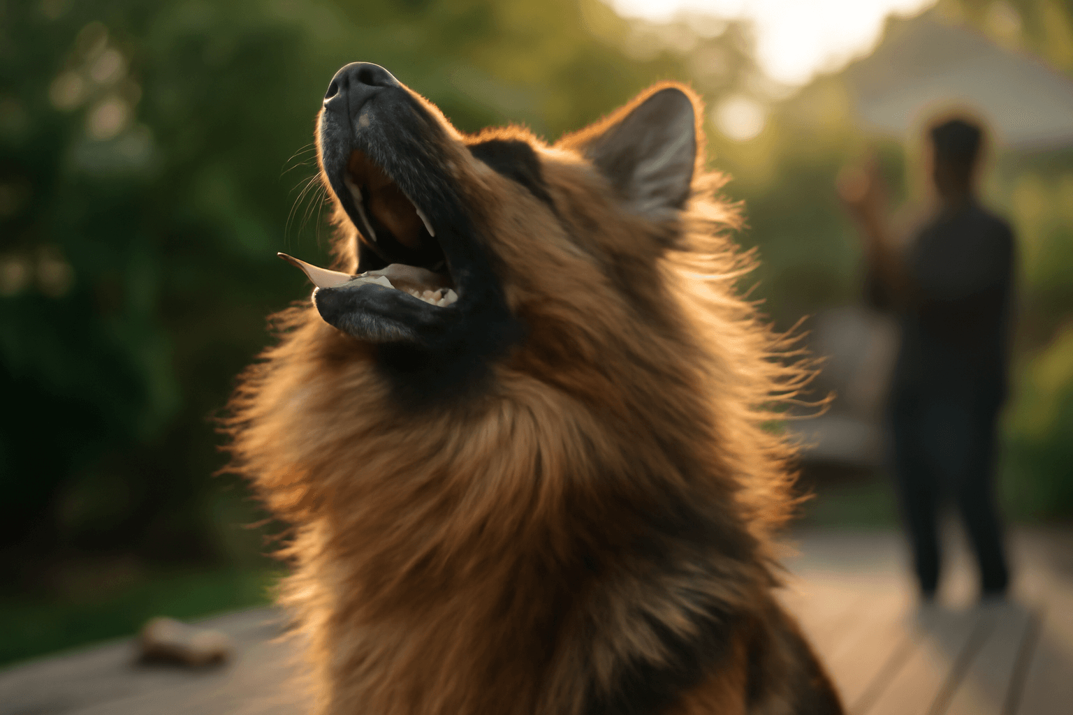 Nemecky ovcak s lvi hrivou a prekvapive mohutnym vytim 1771851714257