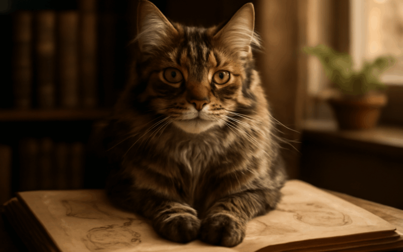 Neville bengalsky maine coon krizenec vypada jako starobyly 1771858924622