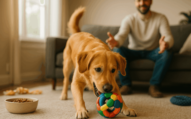 Pes a jeho oblibena hracka zavislost kterou necekate 1772305250939