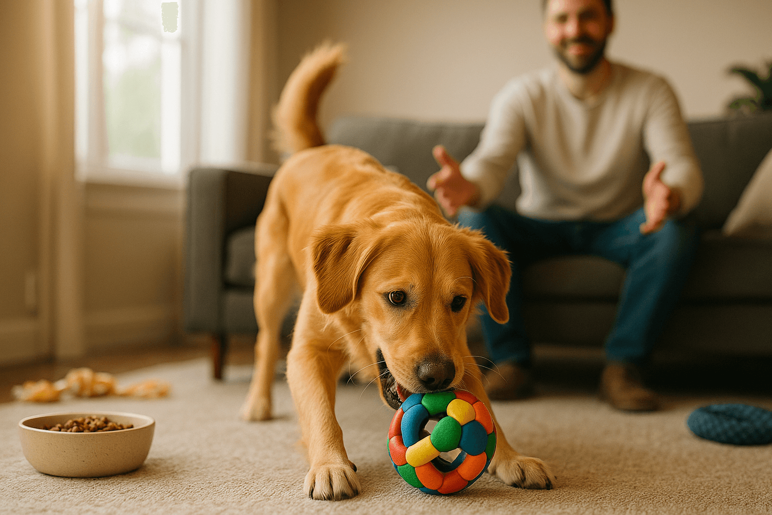 Pes a jeho oblibena hracka zavislost kterou necekate 1772305250939