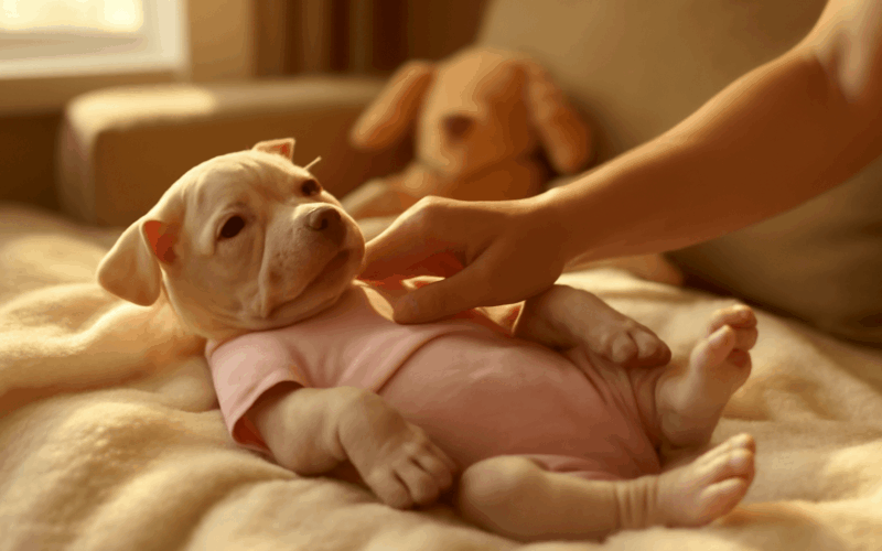 Piglet malicke foster stene predvadi svoje brisko 1771513289750