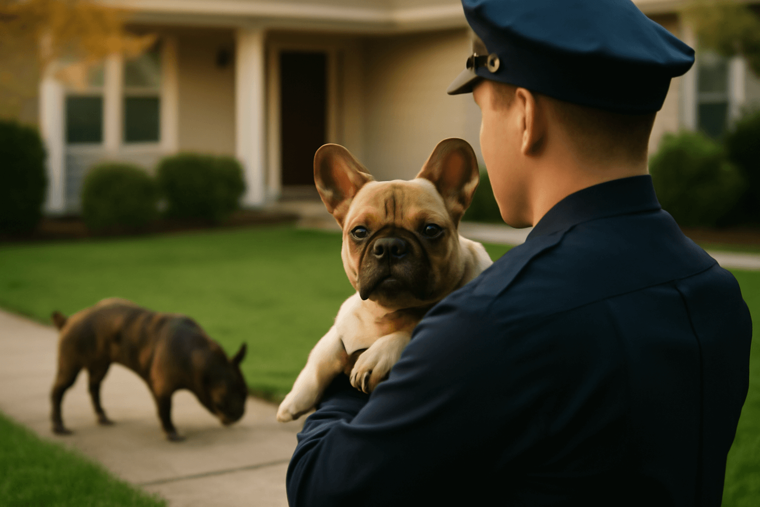 Policista z burbanku dva francouzsti buldocci a komentare kt 1771873290554