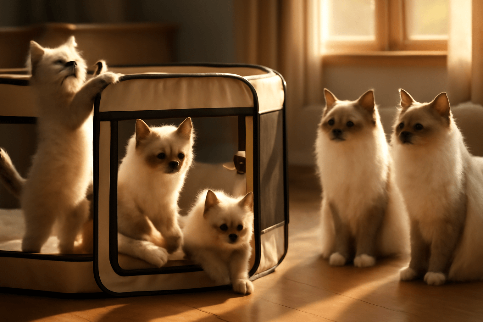 Ragdoll kotatka planuji utek z vezeni a je to napinave 1770253255710