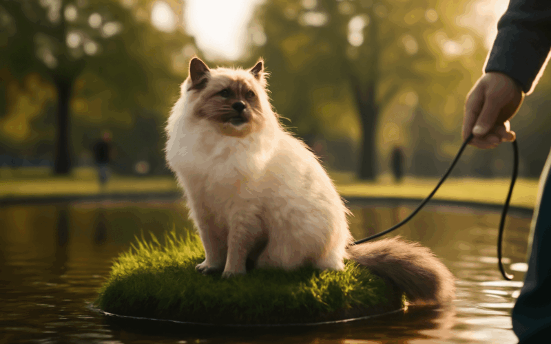 Ragdoll ztratila trpelivost s obdivovateli a nasla si vlastn 1771844557787