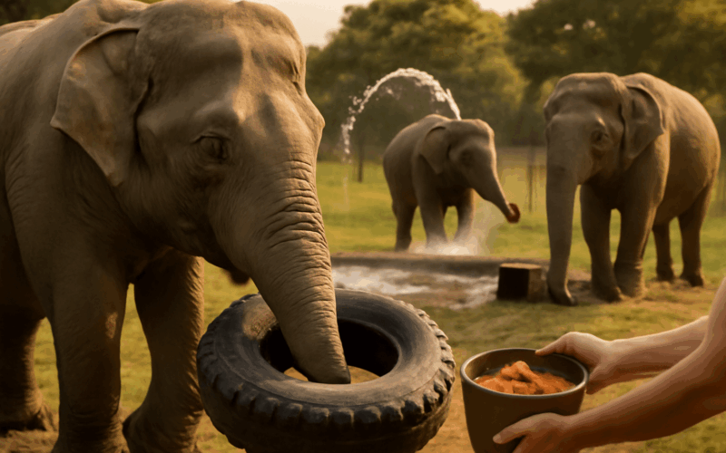 Sloni jsou neuveritelne chytri a taky strasne hravi 1770051670253