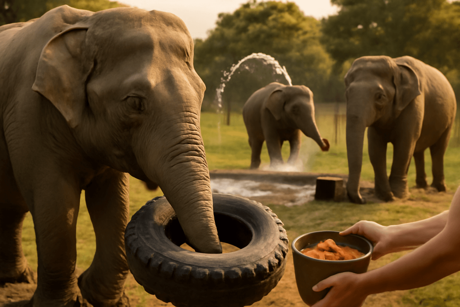 Sloni jsou neuveritelne chytri a taky strasne hravi 1770051670253