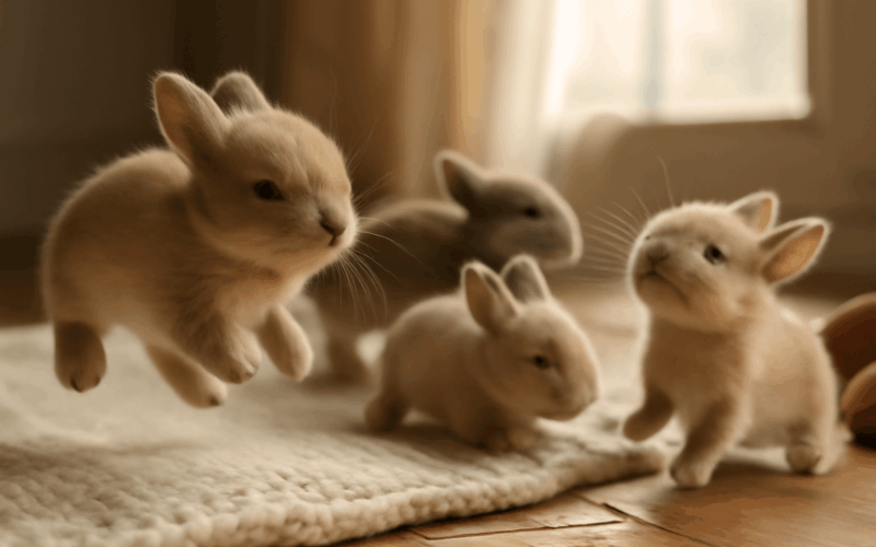 Tridenni kralicci flemish giant piskaji a vyskoci jako popco 1772161320483