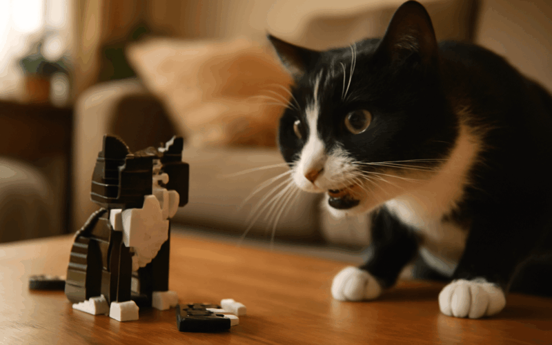 Tuxedo kocka narazi na lego verzi sebe sama a rozhodne to ne 1771376510641