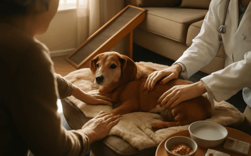 Veterinar radi tri pravidla pece o starsi mazlicky 1770426043962