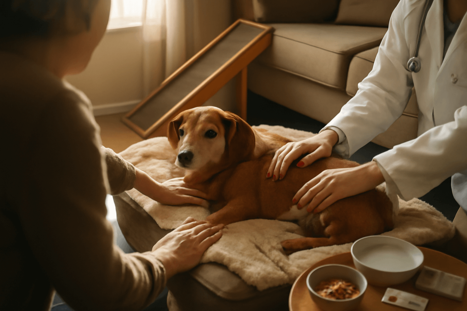 Veterinar radi tri pravidla pece o starsi mazlicky 1770426043962