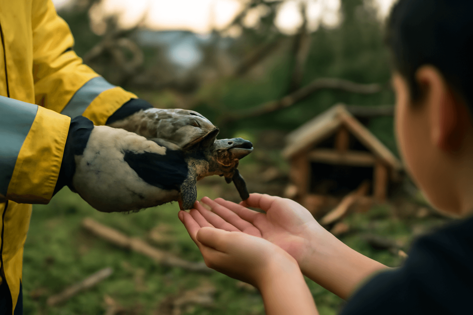Zelva myrtle zmizela v tornadu zachranari ji nasli a vratili 1772269107590