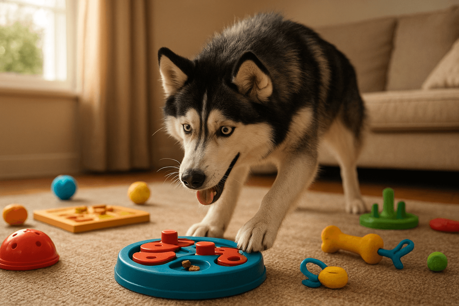 Husky a hra a stimulace jak zabavit energia plneho partaka 1776002605036