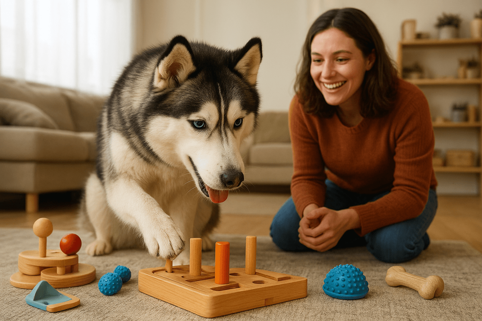 Husky hry mentalni stimulace jak zabavit usateho bezce doma 1775844207827