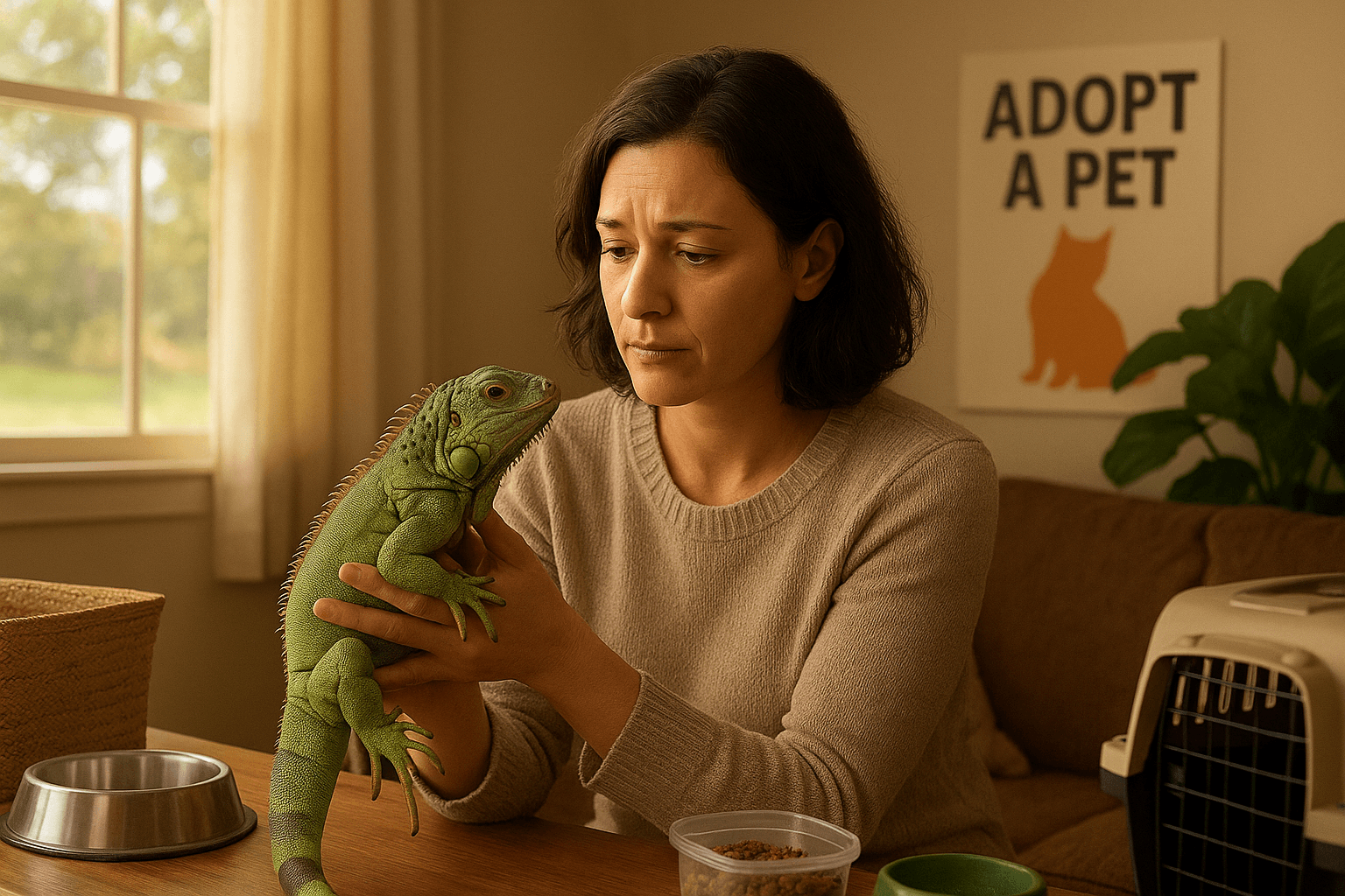 Jak na adopce vs koupe leguana poradime panickum 1775988277206