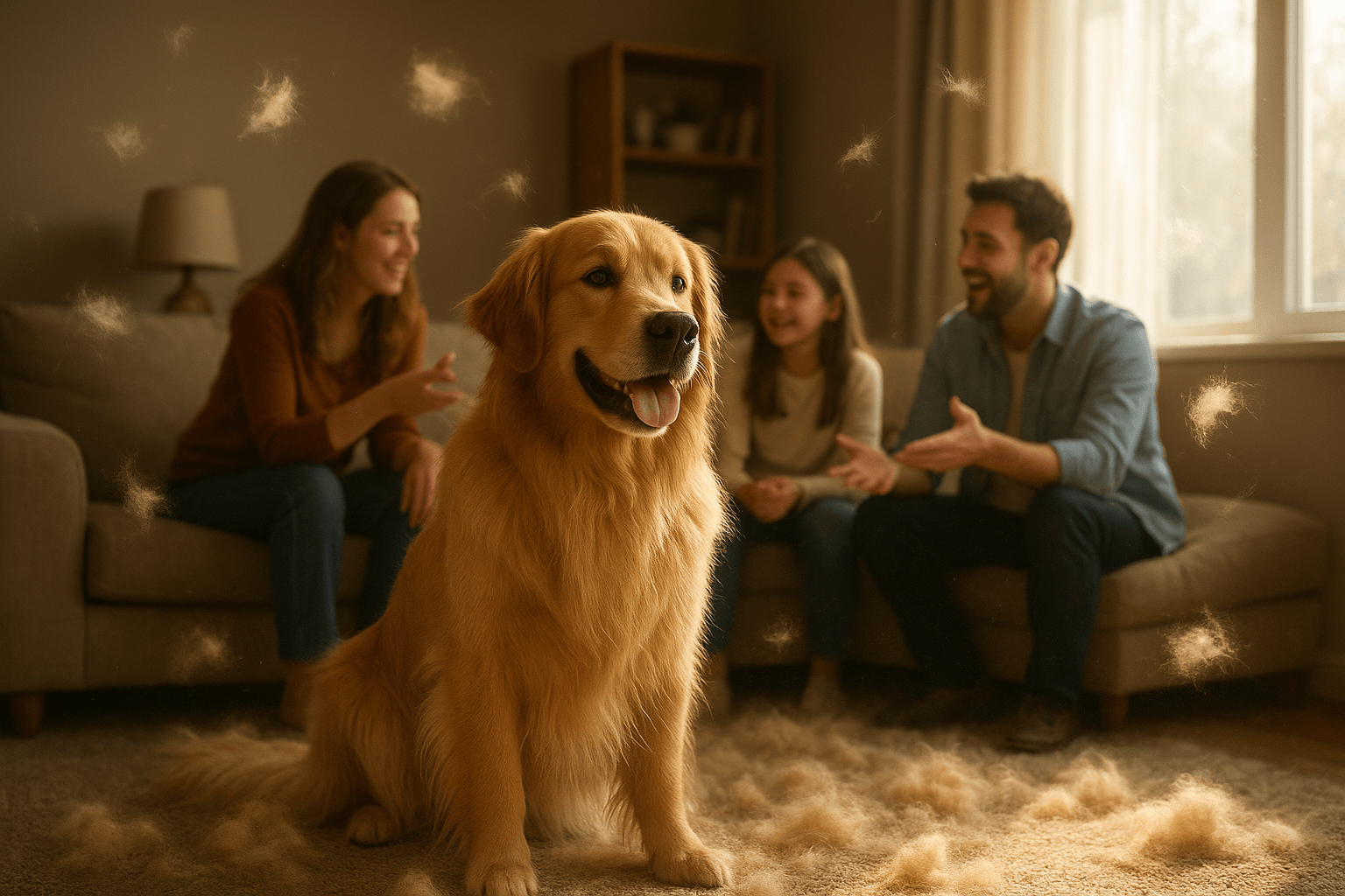 Zlaty retrivr a srst a linani rady pro aktualni sezonu 1778508173973