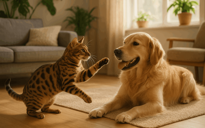 Bengalska kocka a socializace rady pro aktualni sezonu 1780524144571