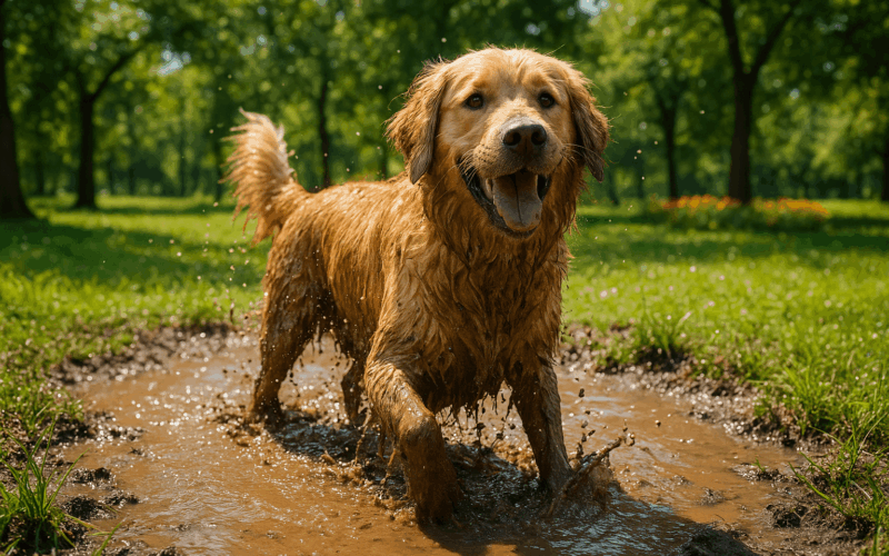 Koupani zlateho retrivra prakticke rady a hygiena pro aktual 1782338552190
